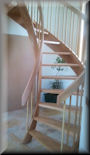 8' 0" Red oak with alternating balusters